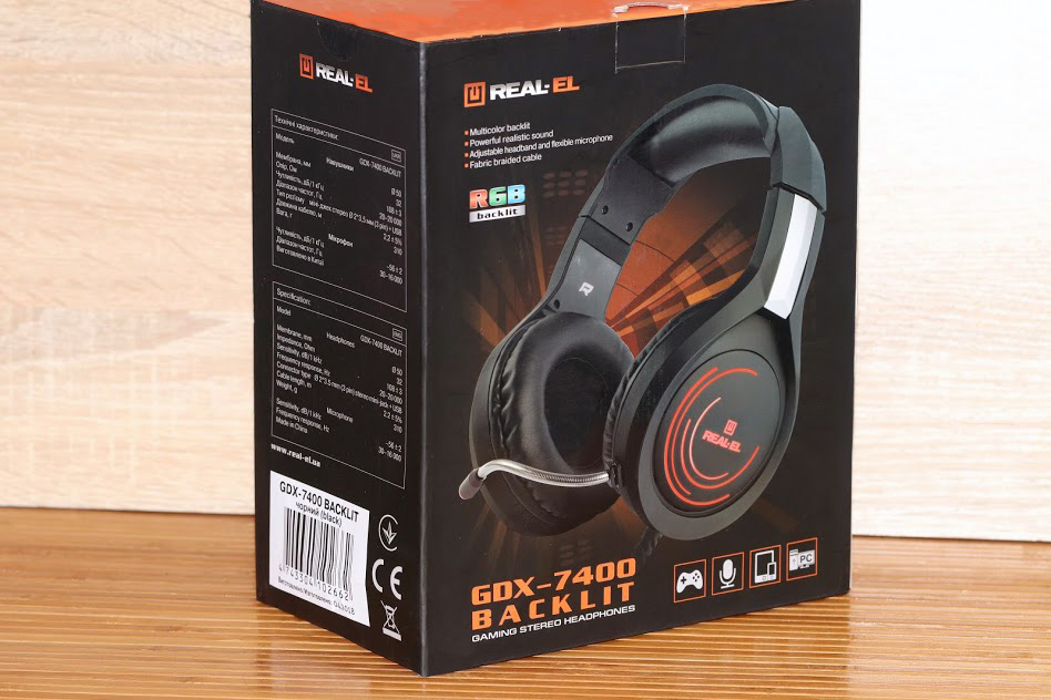 REAL-EL GDX-7400 BACKLIT