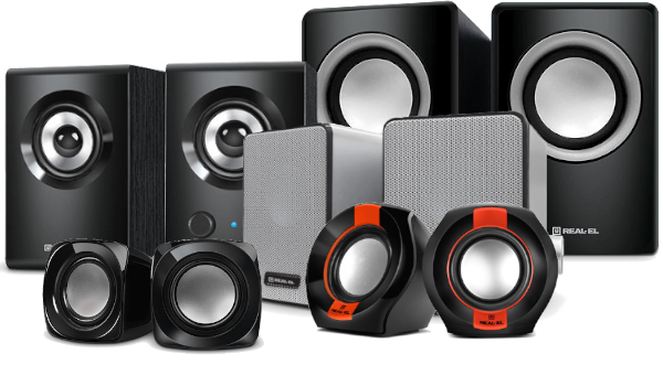 Нові колонки 2.0 REAL-EL