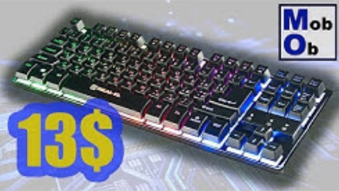 Real-El 8710 TKL Backlit // Игровая клавиатура с подстветкой!!!