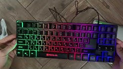 Real-El Gaming 8710 TKL Backlit USB