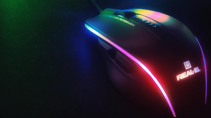 Огляд мишки Real EL RM-747: величезна зручність