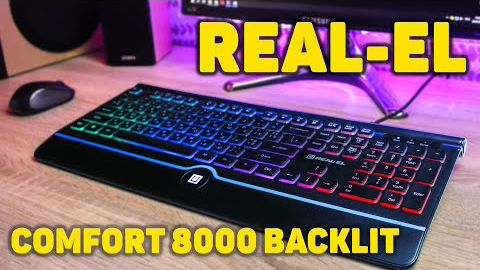 REAL-EL Comfort 8000 Backlit