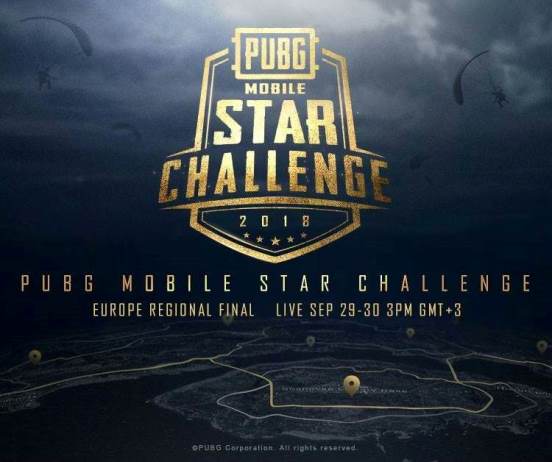 В Києві 29-30 вересня 2018 року відбувся відбірковий турнір PUBG MOBILE STAR CHALLENGE Євро регіону.