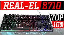 Real-El Gaming 8710 TKL Backlit USB