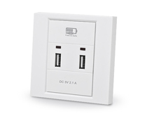 Стационарная USB-розетка со встроенным блоком питания USB REAL-EL CW-202